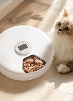 Automatic Cat Feeder 6 Meal Pet Feeder for Wet Food Dry Food Pet Food Dispenser with Timer - pzsku/Z0DA0329C9D120C7E5A94Z/45/_/1730948068/f50ea5de-88c0-41d6-88c6-157a8318122d