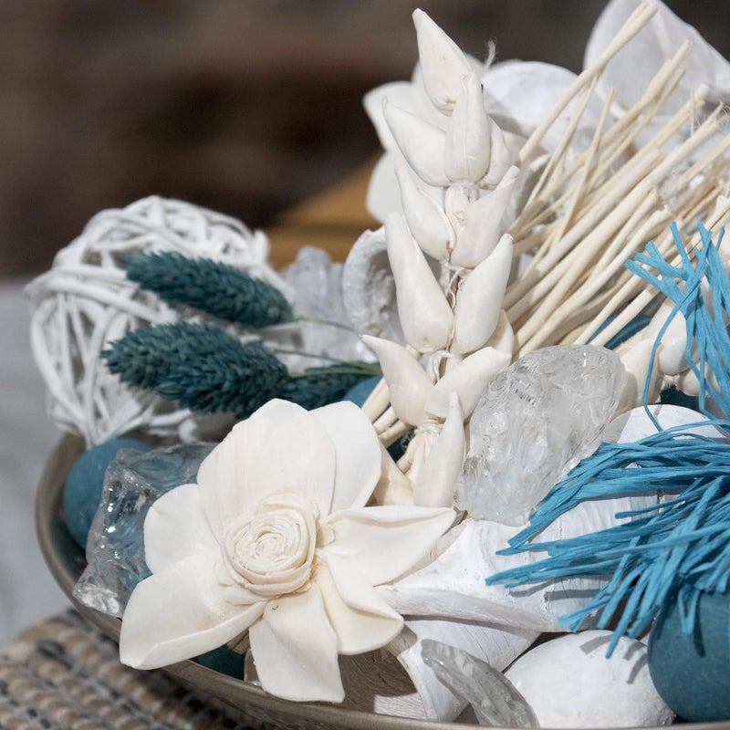 ANDALUCA Maison Box Fragrance Potpourri Decorative Vase & Bowl Filler Home Décor (Linen Breeze) - Image 4