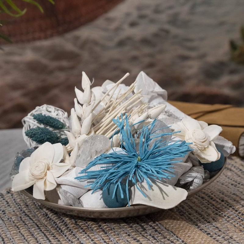 ANDALUCA Maison Box Fragrance Potpourri Decorative Vase & Bowl Filler Home Décor (Linen Breeze) - Image 5