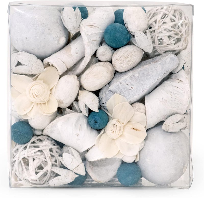 ANDALUCA Maison Box Fragrance Potpourri Decorative Vase & Bowl Filler Home Décor (Linen Breeze) - Image 2