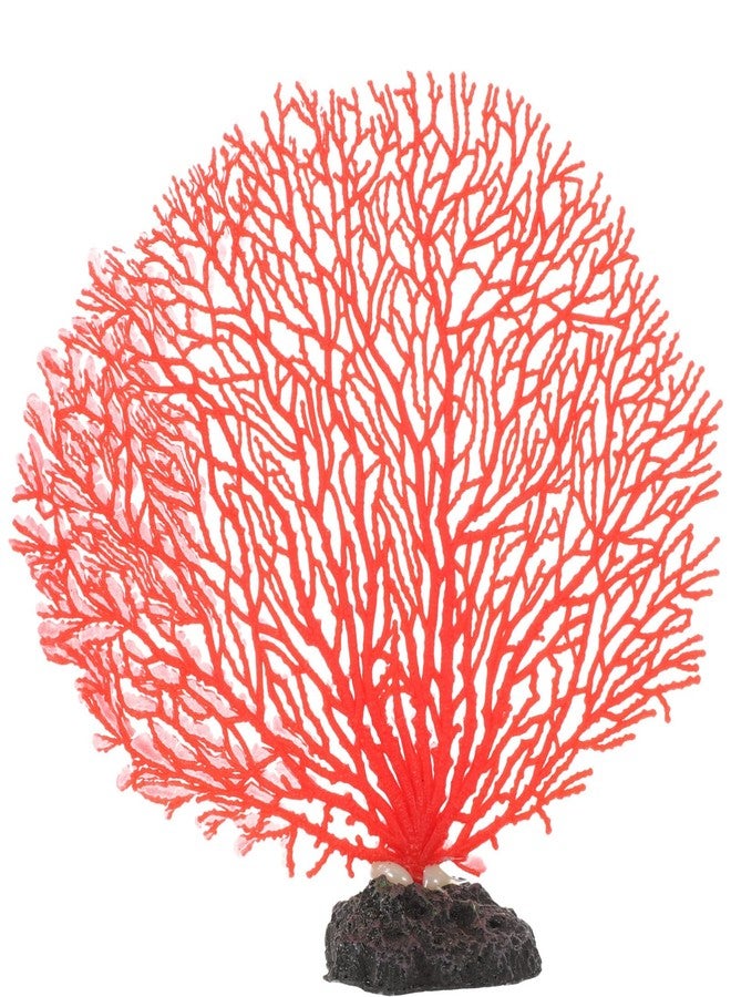 balacoo Simulated Coral Wall Aquarium Sea Fan Coral Aquarium Accessories for Freshwater Plant Ornament Fish Tank Decorations PVC Household Water Tank - Image 1