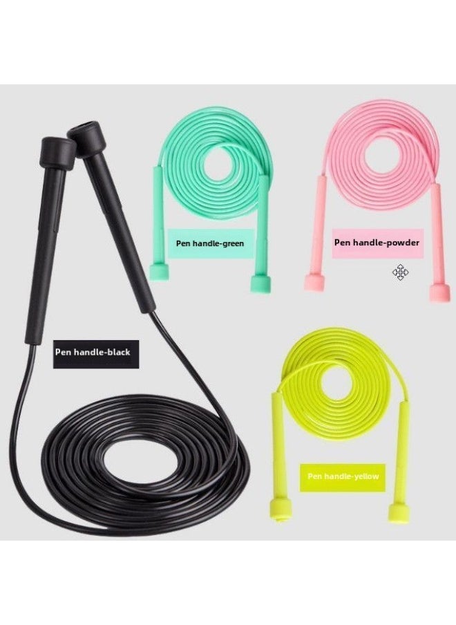 Professional Racing Rope Skipping Primary And Secondary School Students High School Entrance Examination Special Training Fitness Weight Loss Fat Burning Long Height Children Fit Rope Light-Colour:Professional Racing  2 Pieces  - Image 1