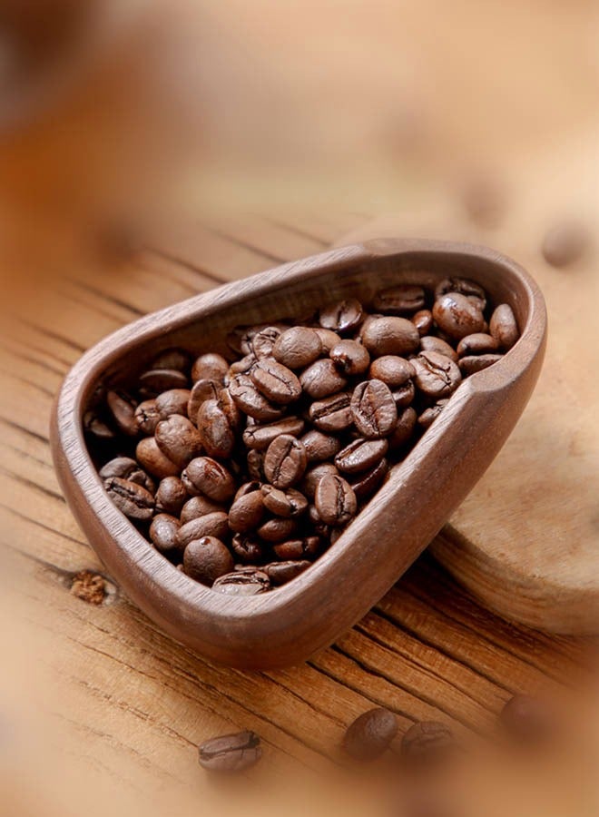 Handcrafted Walnut Coffee Bean Dosing Tray – Premium Wooden Coffee Tool for Espresso, Pour Over & Manual Brewing - Image 5