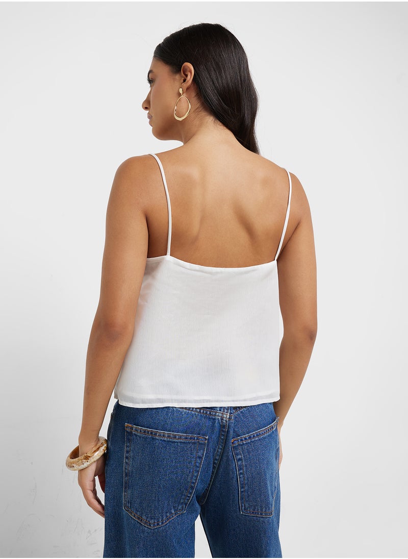 MANGO Lace Strap Top  - Image 2