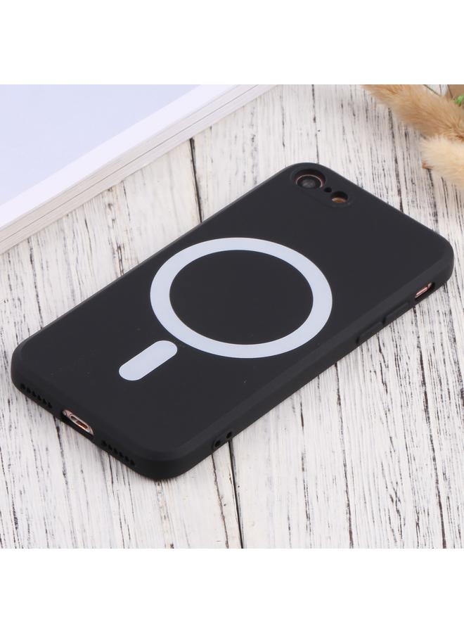 اس-توب جراب لهاتف iPhone SE 2022 / SE 2020 / 8 / 7 جراب Magsafe سيليكون كامل التغطية مقاوم للصدمات - Image 4