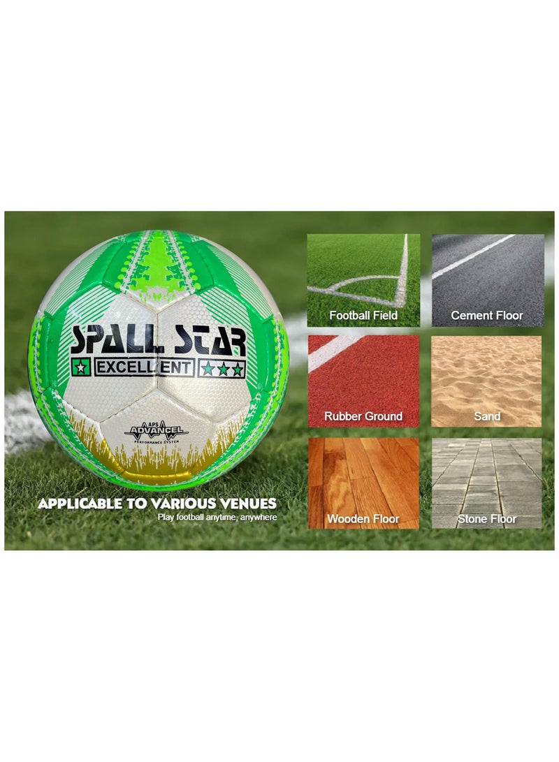 سبال كرة القدم كرة القدم لمباريات كأس العالم أفضل كرة مقاومة للماء للاستخدام في الأماكن المغلقة/الخارجية للتدريب الاحترافي ومطابقة الرجال والنساء للشباب والكبار - Image 4