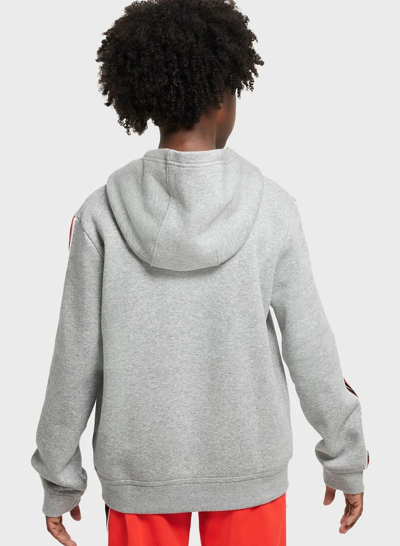 Nike Youth Nsw Repeat Swoosh Fleece Hoodie