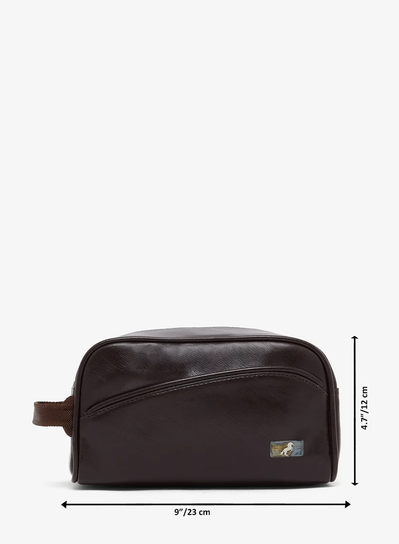 Robert Wood Spacious Storage Wash Bag