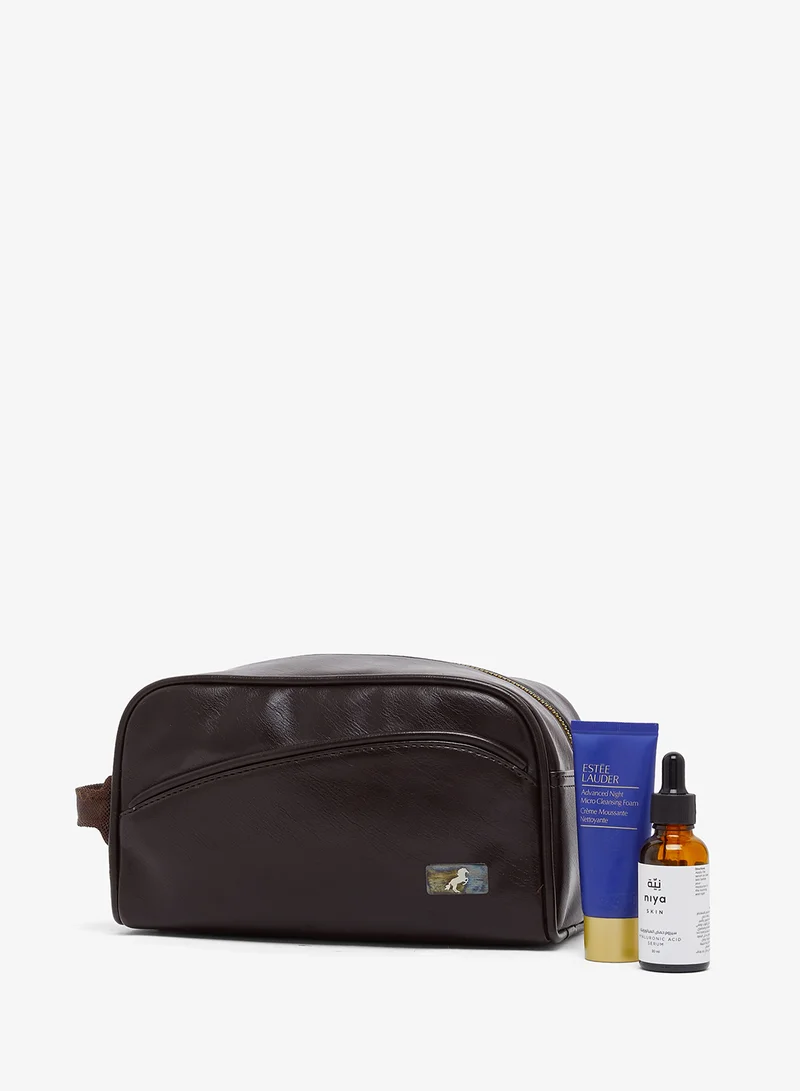 Robert Wood Spacious Storage Wash Bag