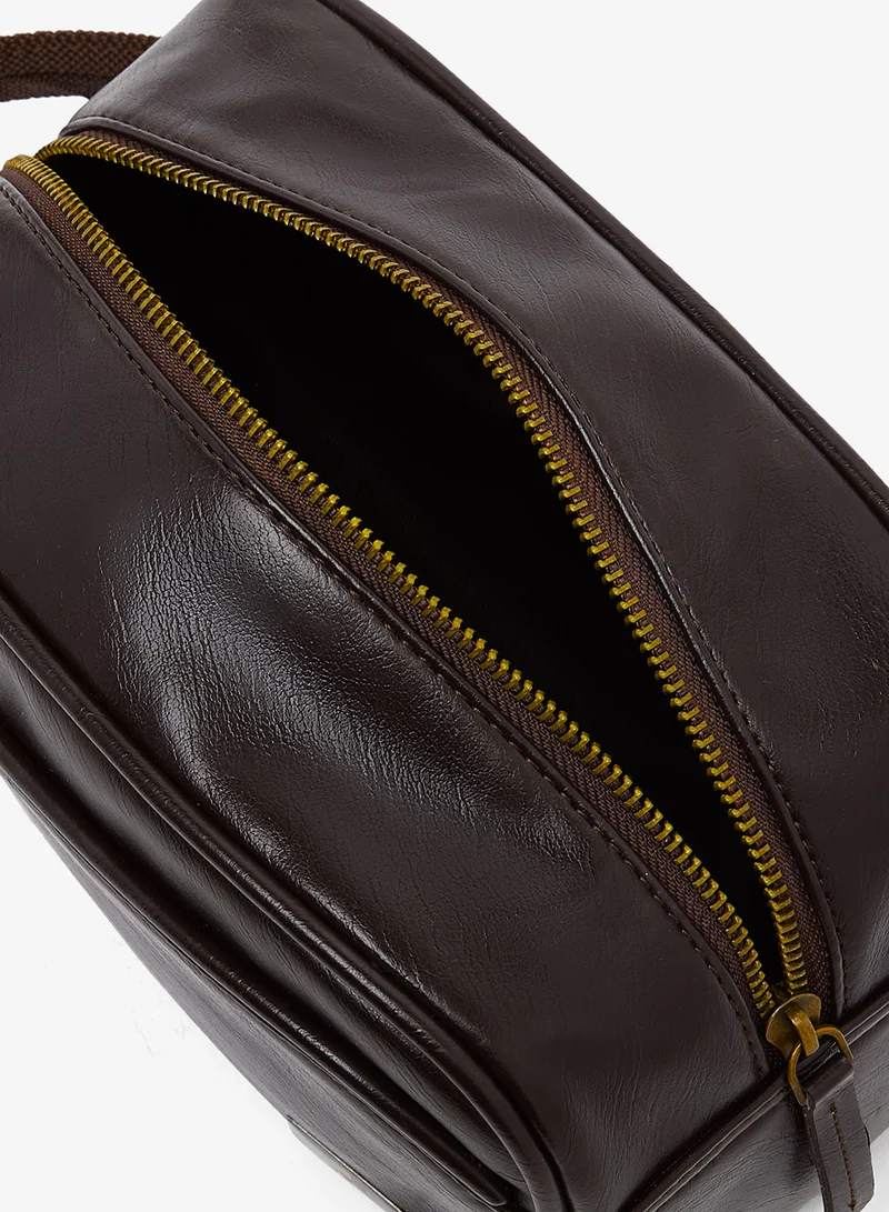 Robert Wood Spacious Storage Wash Bag
