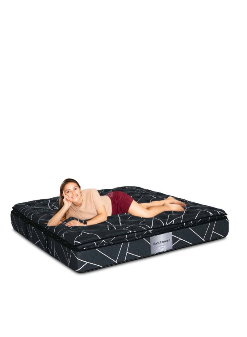 جالاكسي ديزاين مرتبة نوابض بجيب مع طبقة علوية مريحة للظهر من تصميم جالاكسي | (الطول × العرض × الارتفاع) 190 × 90 × 30 سم - Image 2