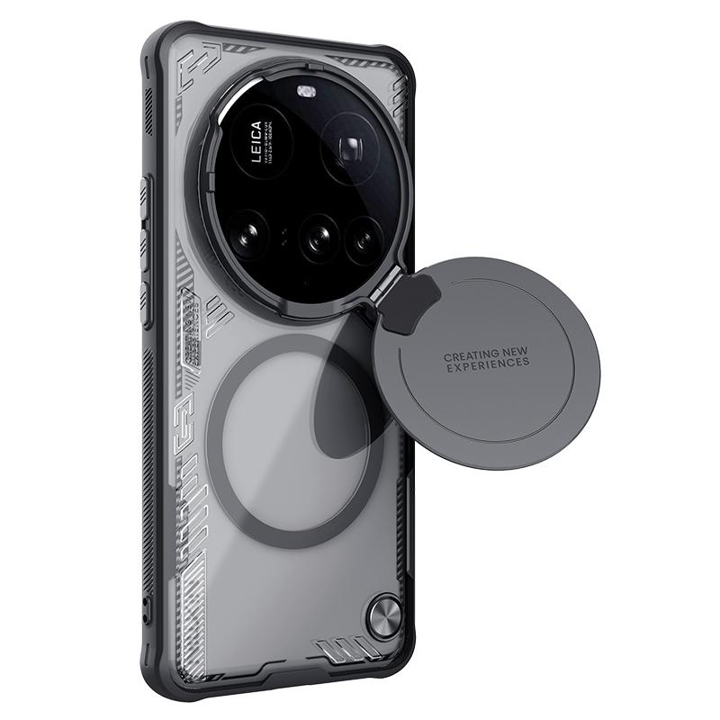 Nillkin For Xiaomi 15 Ultra Ice Air Prop Series Magsafe Magnetic Cover Version Phone Case(Black) - Image 2