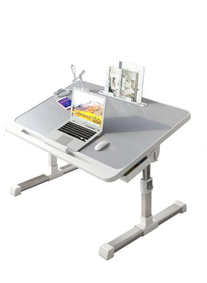 QUESERA Portable Laptop Table Bed with Drawer