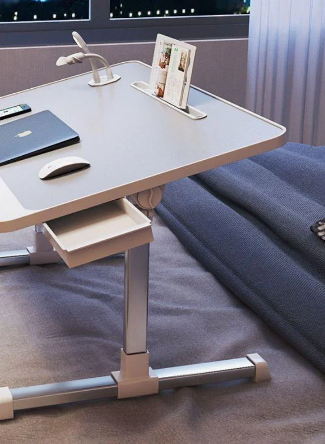QUESERA Portable Laptop Table Bed with Drawer