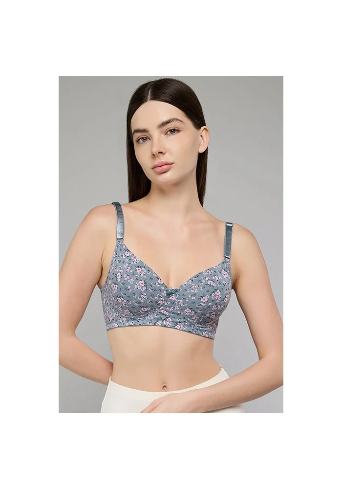 R&b  2 Pack Printed Wireless Bras for Women | Best Price UAE