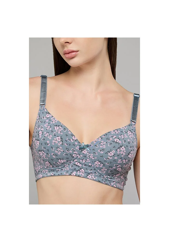 R&b  2 Pack Printed Wireless Bras for Women | Best Price UAE