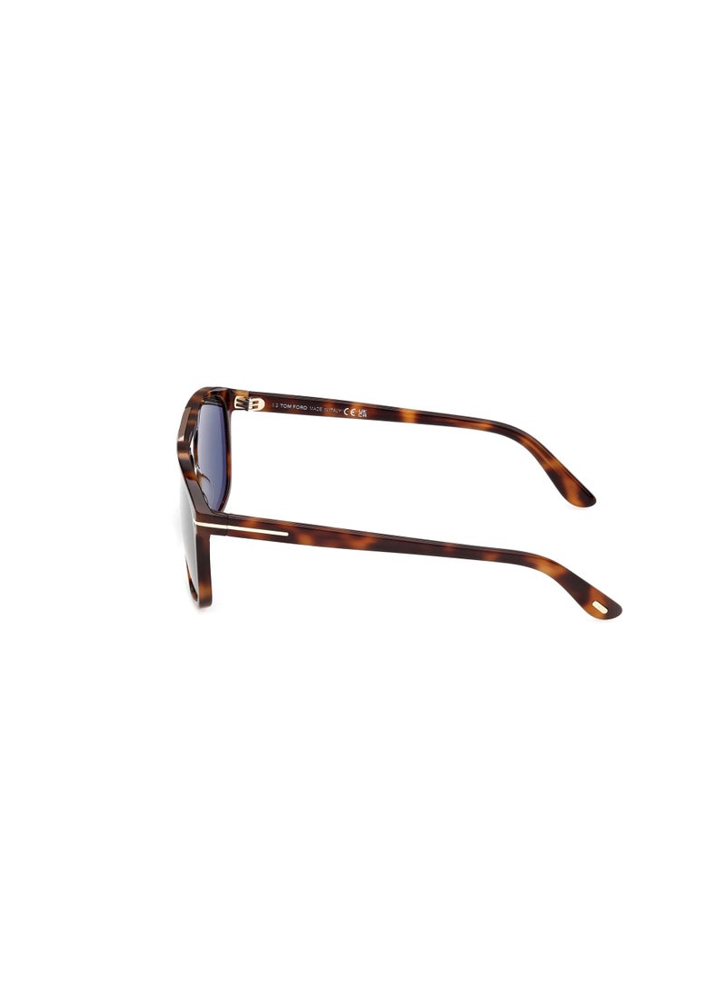 توم فورد نظارات شمسية توم فورد بريانا-02 FT1338 53V للجنسين بإطار كامل - Image 3
