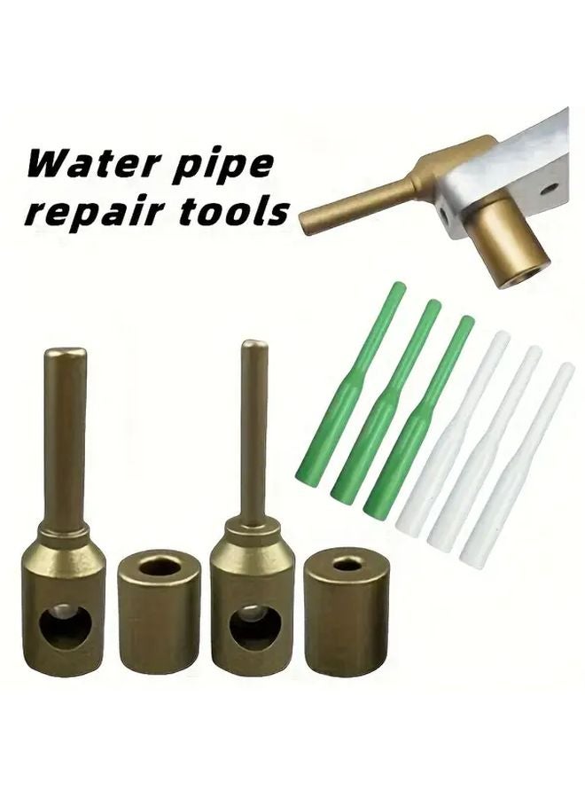 13 Pcs PPR Pipe Leak Repair Kit With Press Head For Pipe Hole Filling - Image 5