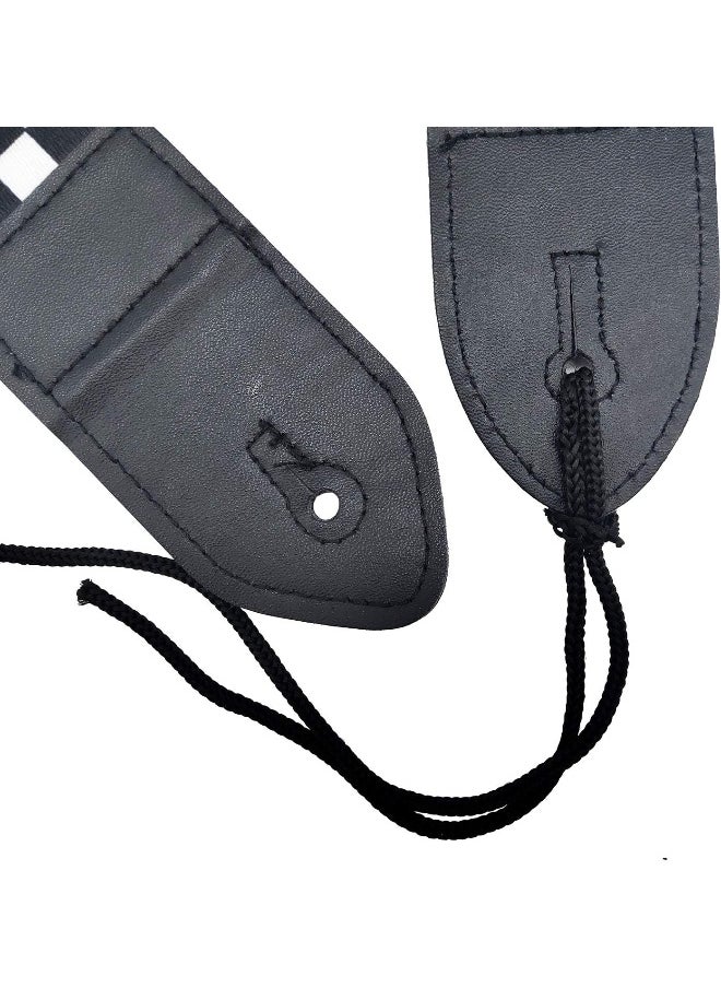 Allgemein - allgemein Adjustable Leather Guitar Strap for Electric Guitars - Image 1