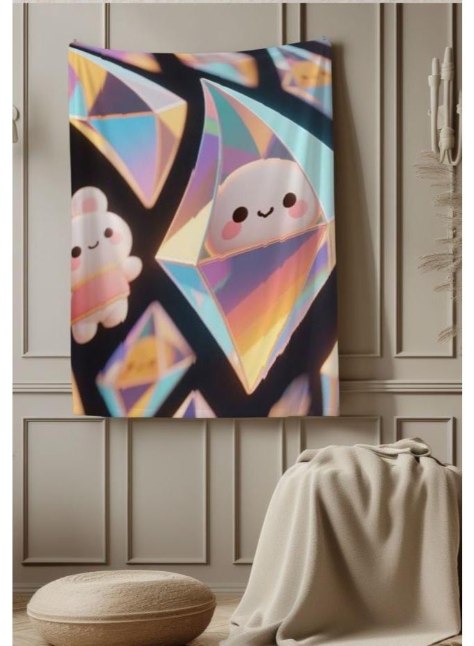 general Baby and children's cartoon flannel thin blanket (warm and comfortable, suitable for sleep, game use) 70cm*100cm - Image 4