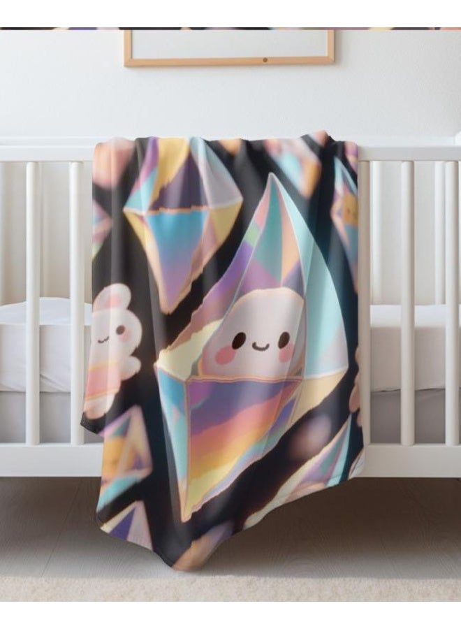 general Baby and children's cartoon flannel thin blanket (warm and comfortable, suitable for sleep, game use) 70cm*100cm - Image 3