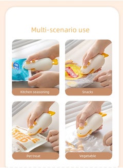 CIMIA Portable two-in-one blades heating sealer. Suitable for plastic bags, snack bags, food storage. Kitchen gadgets.  - Image 4