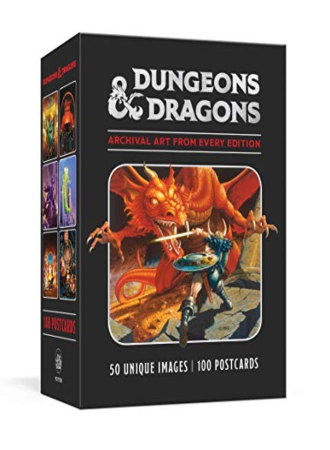 D&D 100 POSTCARDS ARCHIVAL ART FROM EVER 