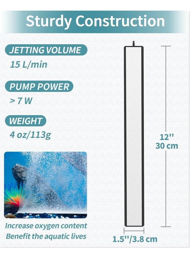 باوفلي أداة توزيع الفقاعات الهوائية من Pawfly Aquarium مقاس 12 بوصة مع مشبك شفط لمضخات الهواء وأنظمة DWC وأحواض الأسماك والبرك الصغيرة في الحدائق - Image 3