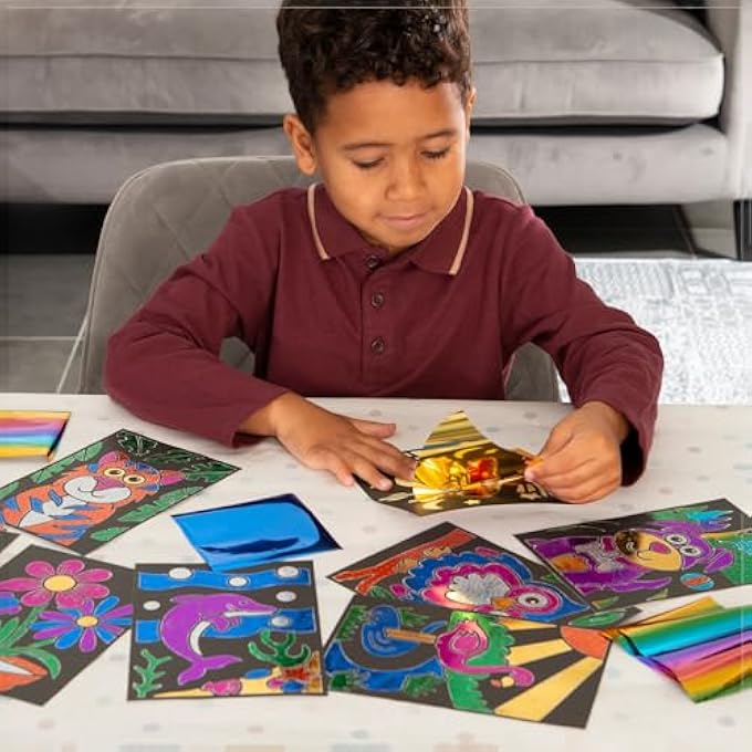 GALT TOYS, FAB FOIL ART, CRAFT KIT FOR KIDS, AGES 6 YEARS PLUS - Image 4