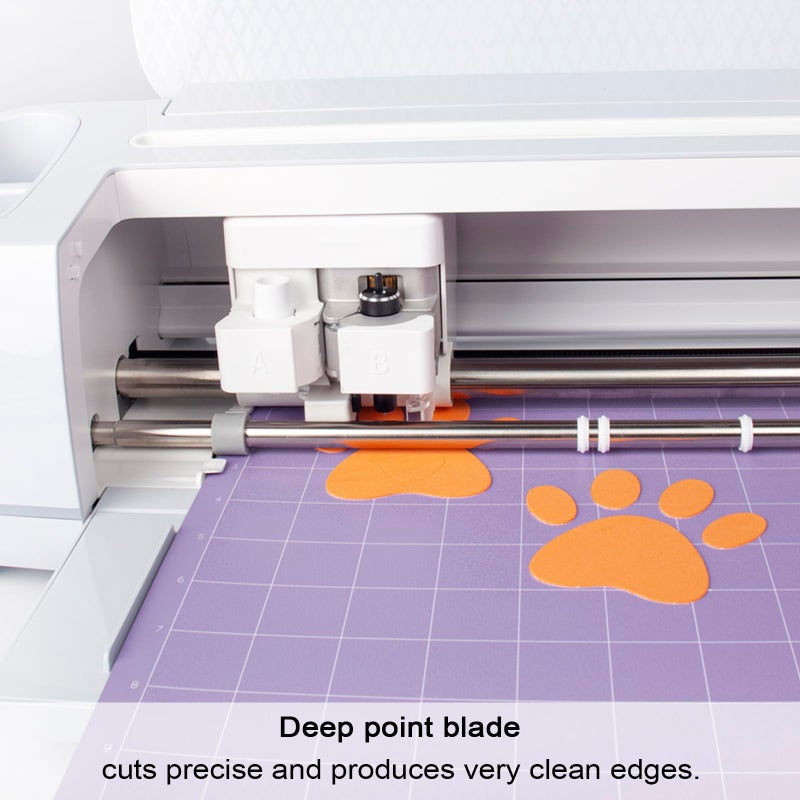 AOSRY Explore Deep Cut Blade for Maker 4/3/Maker/Explore 4/3/Venture/Explore Air 2/Air/One, Aosry Deep Point Blade and Housing for Cutting Thick Materials-Craft Foam/Chipboard/Leather/Magnetic/Vellum Etc - Image 3