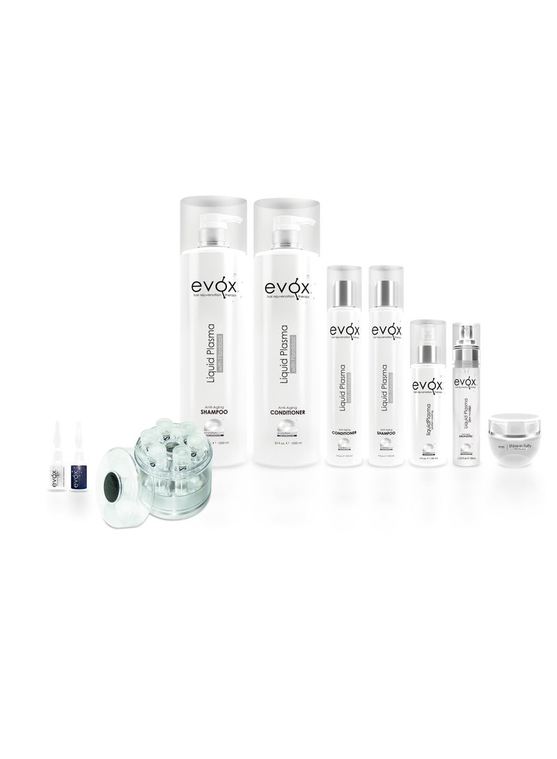 Evox Liquid Plasma Anti-Aging Shampoo 210ml - Image 3