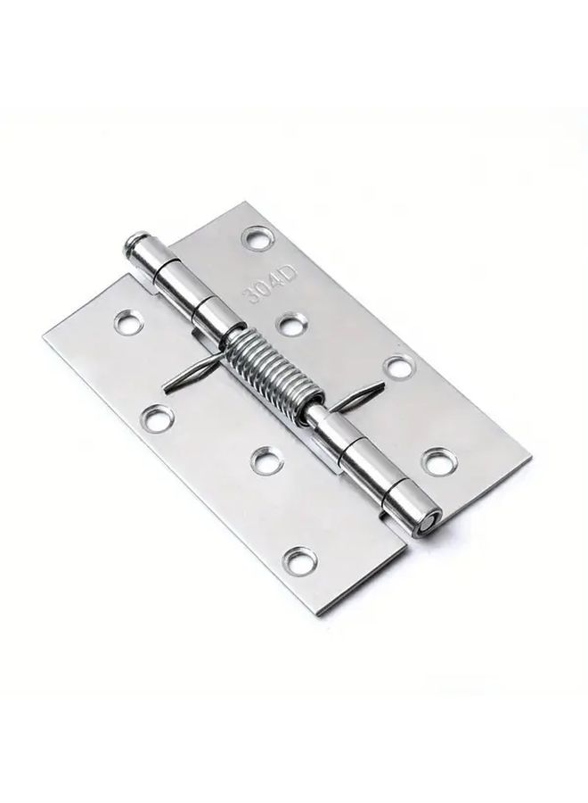 1 Piece Stainless Steel 3 Inch Self Closing Hinge With Spring Rebound Ideal For Hotels - Image 2