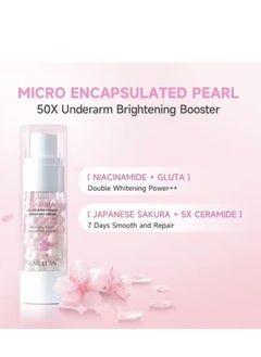 SAKURA Sakura Gluta Brightening Booster Cream, Sakura Underarm Whitening Cream, Sakura Pearl Capsule, Brightening Booster Sakura Pearl Capsules, Cosros Sakura Gluta Brightening Underarm Cream (1pcs)  - Image 3