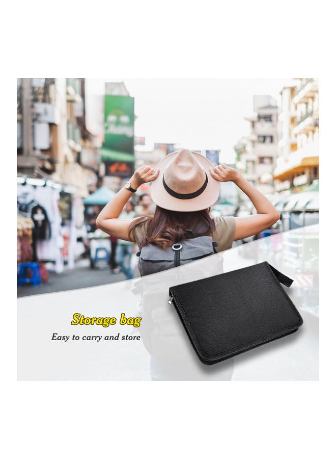 إسكدنيا طقم أدوات خياطة مع حقيبة حمل مكون من 230 قطعة متعدد الألوان - Image 2