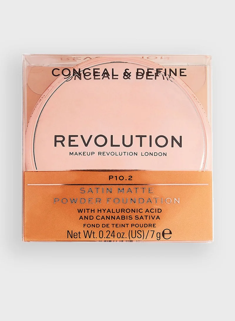 REVOLUTION Conceal & Define Powder Foundation P10.2