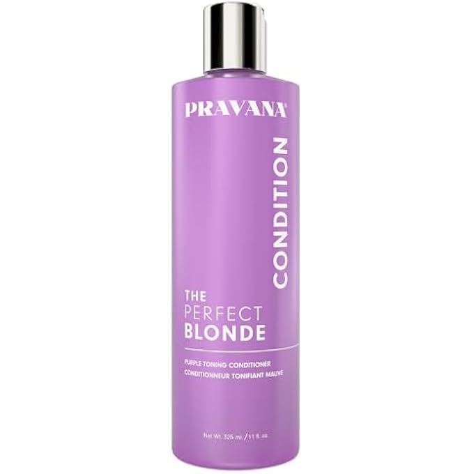 Pravana THE PERFECT BLONDE PURPLE TONING CONDITIONER 10.1 OZ - Image 2