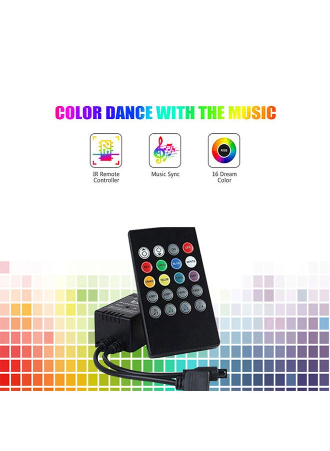 Loquat IR Controller Sound Sensor With Remote Control Black - Image 3