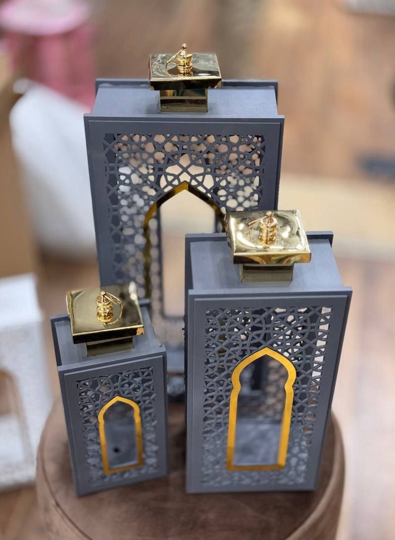 Lantern Different Sizes Super Chic Decoration Set