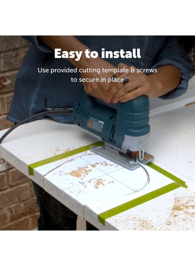 PetSafe Never Rust Indoor Cat Door - for Interior Doors - Adds Privacy, Keeps Dogs Out of Cat's Space, Food and Litter Box - for Cats Up to 20lb - Durable and Easy to Install - Made in USA - Image 5