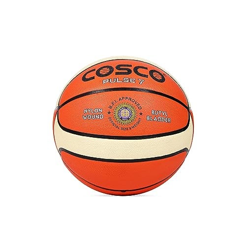Cosco Rubber Pulse Basketball, Size 7 , Multicolor - Image 2