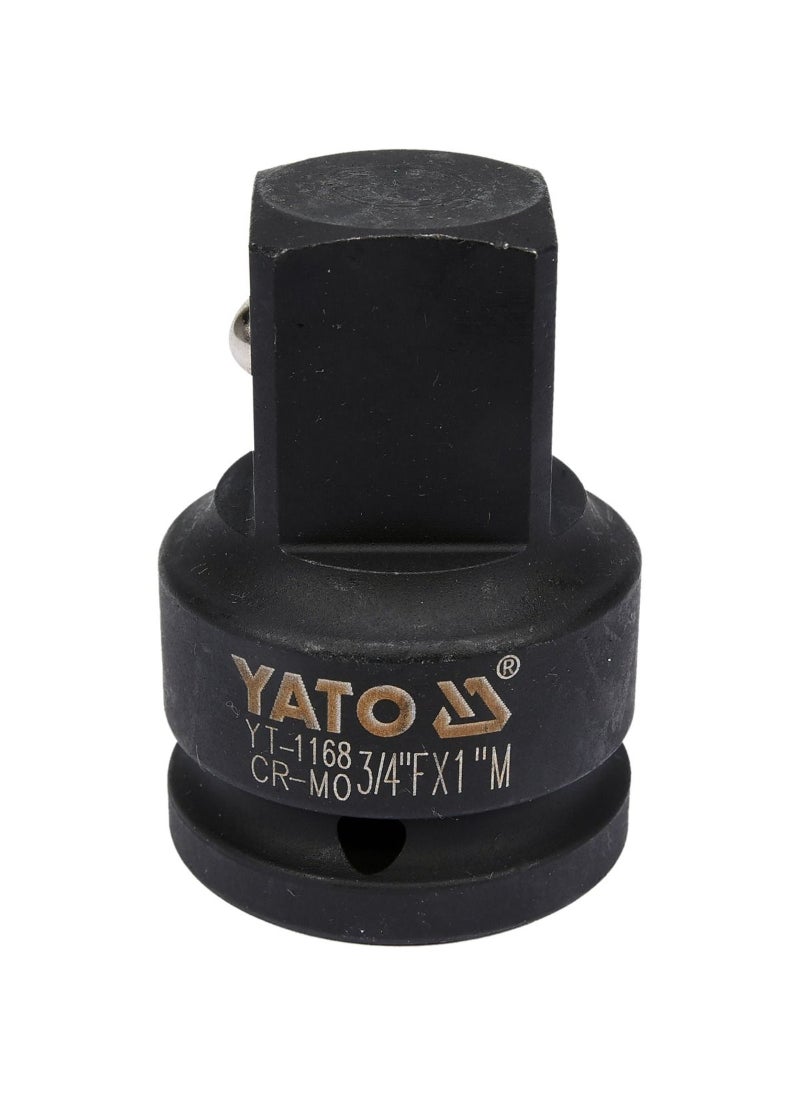 Yato YATO Impact Adaptor 3/4" 19mm (F) X 1" 25.4mm (M) YT-1168 