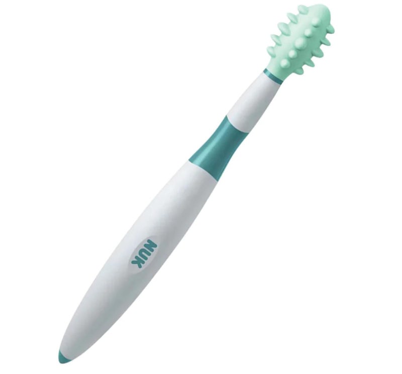 NUK Massage Brush Pack of 1 Made in Germany White