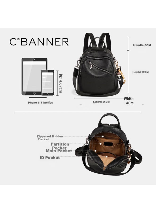 C.banner Women's Backpack Single Shoulder Fashion Small Bag Lightweight Luxury Travel Bag Birthday Gift For Girlfriend Wife - Image 3