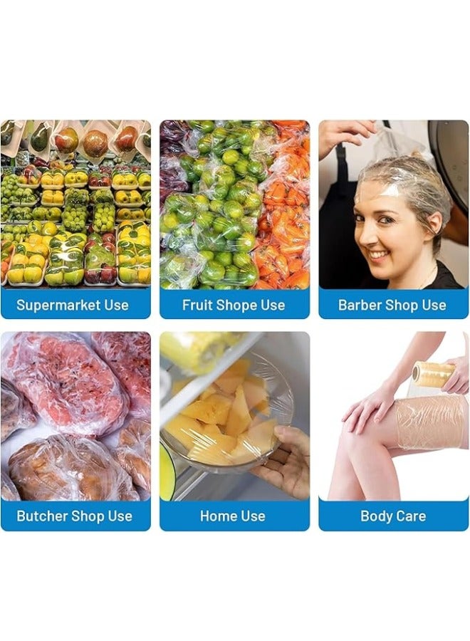 Halapack Food Wrapping Cling Film 45 cm 2 kg wrapping roll transparent food packaging storing wrap plastic perfect for preserving, Wrapping Food Cling Roll - Image 5