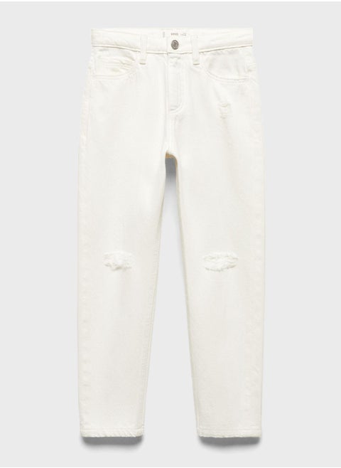 Kids Dad Straight Jeans