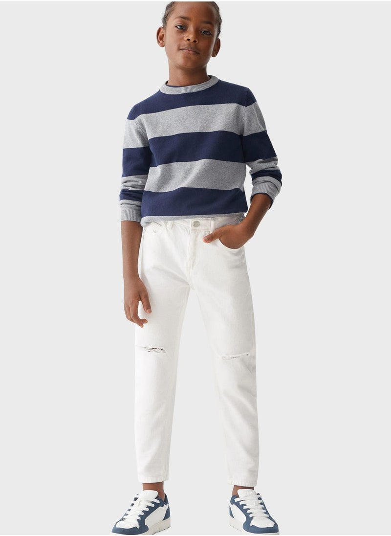 MANGO - Kids Dad Straight Jeans - Image 1
