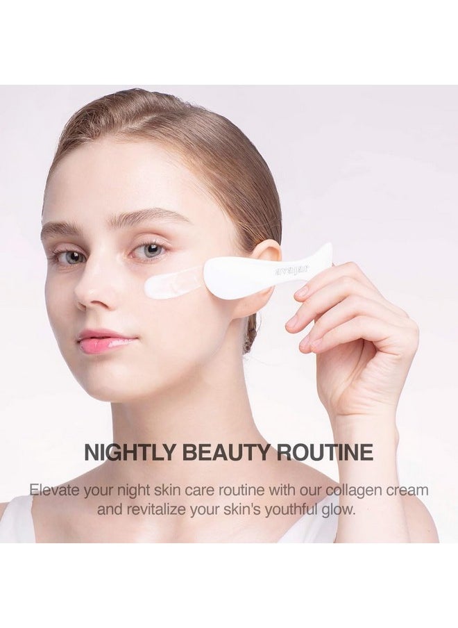 Avajar Thread Cream Firming Face Cream With Collagen For Extremely Dry Skin Korean Skin Care Moisturizing Facial Cream Self Care Night Cream For Neck Firming & Tightening (100Ml / 3.38 Fl Oz)  - Image 5