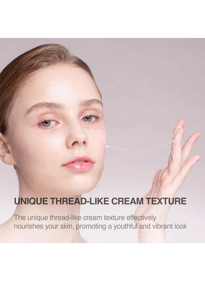 Avajar Thread Cream Firming Face Cream With Collagen For Extremely Dry Skin Korean Skin Care Moisturizing Facial Cream Self Care Night Cream For Neck Firming & Tightening (100Ml / 3.38 Fl Oz)  - Image 3