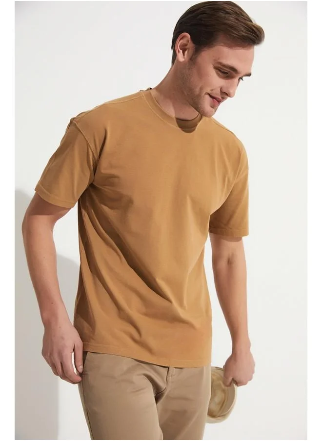 جون June Men Wash Detailed Tshirt