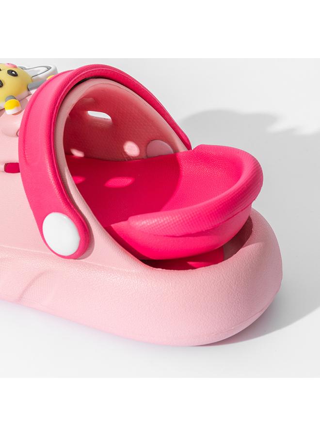 شك شباشب للأطفال مانعة للانزلاق وغير كريهة القدم صنادل صيفية بسيطة مريحة وجذابة أحذية منزلية برسوم كرتونية نعل ناعم نعل منزلي - Image 4